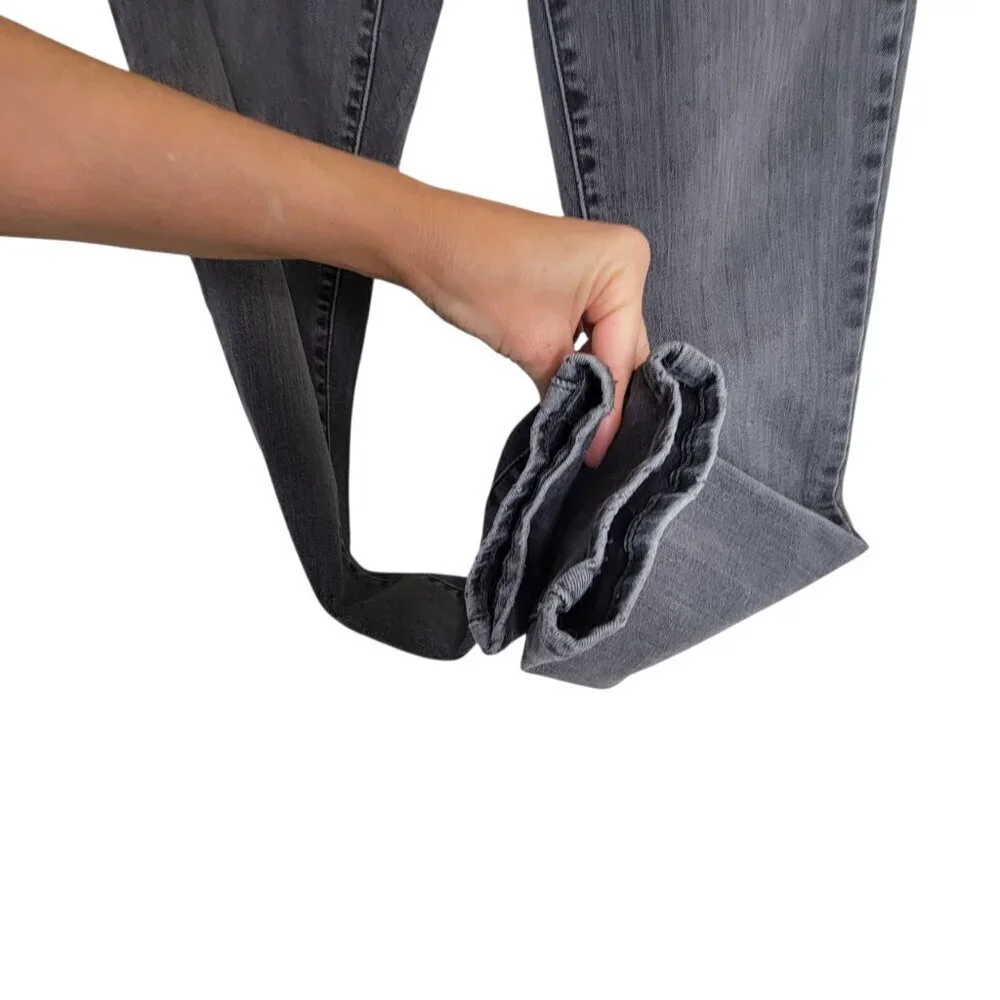 Levi's High Rise Skinny Denim Dark Gray Wash Jeans Women's 28